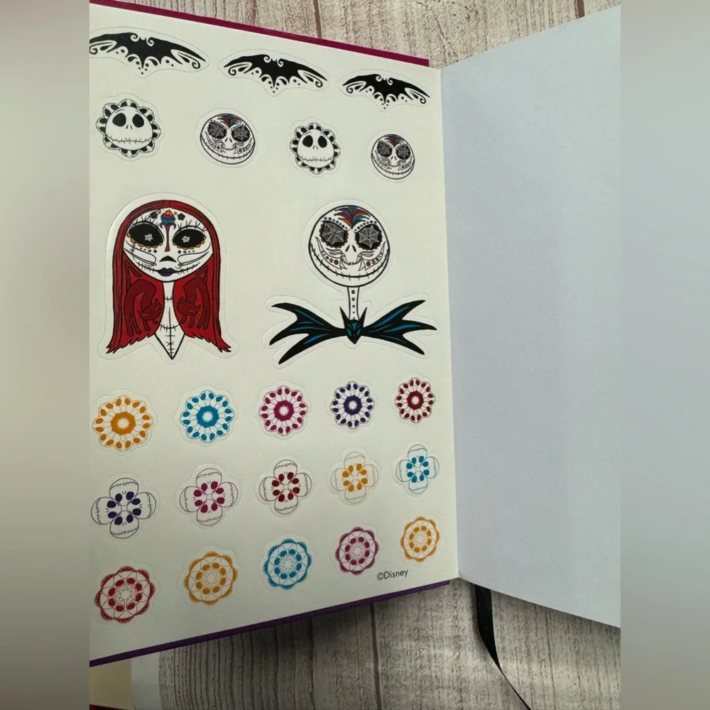 NWT Sally Nightmare Before Christmas Undated 12 Month Planner & Notebook Disney